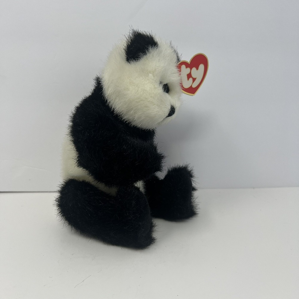 TY Panda Plush King Me Attic Treasures Collection Checkers 1993 Retired w/ Tags - Picture 3 of 10